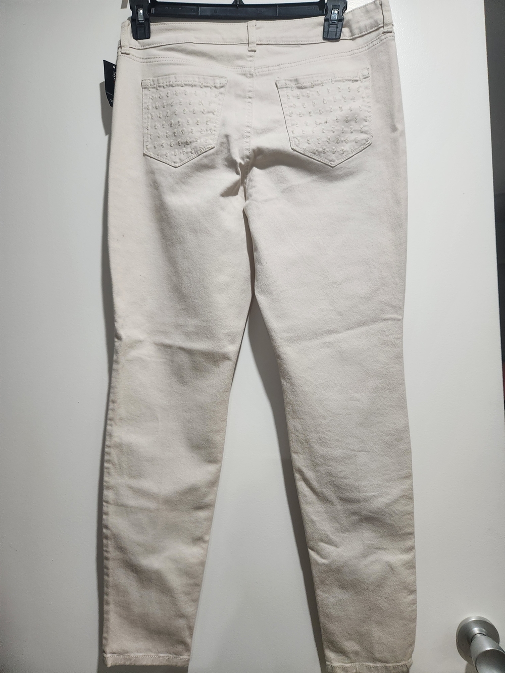 Style & Co. Slim Cream Skinny Jeans